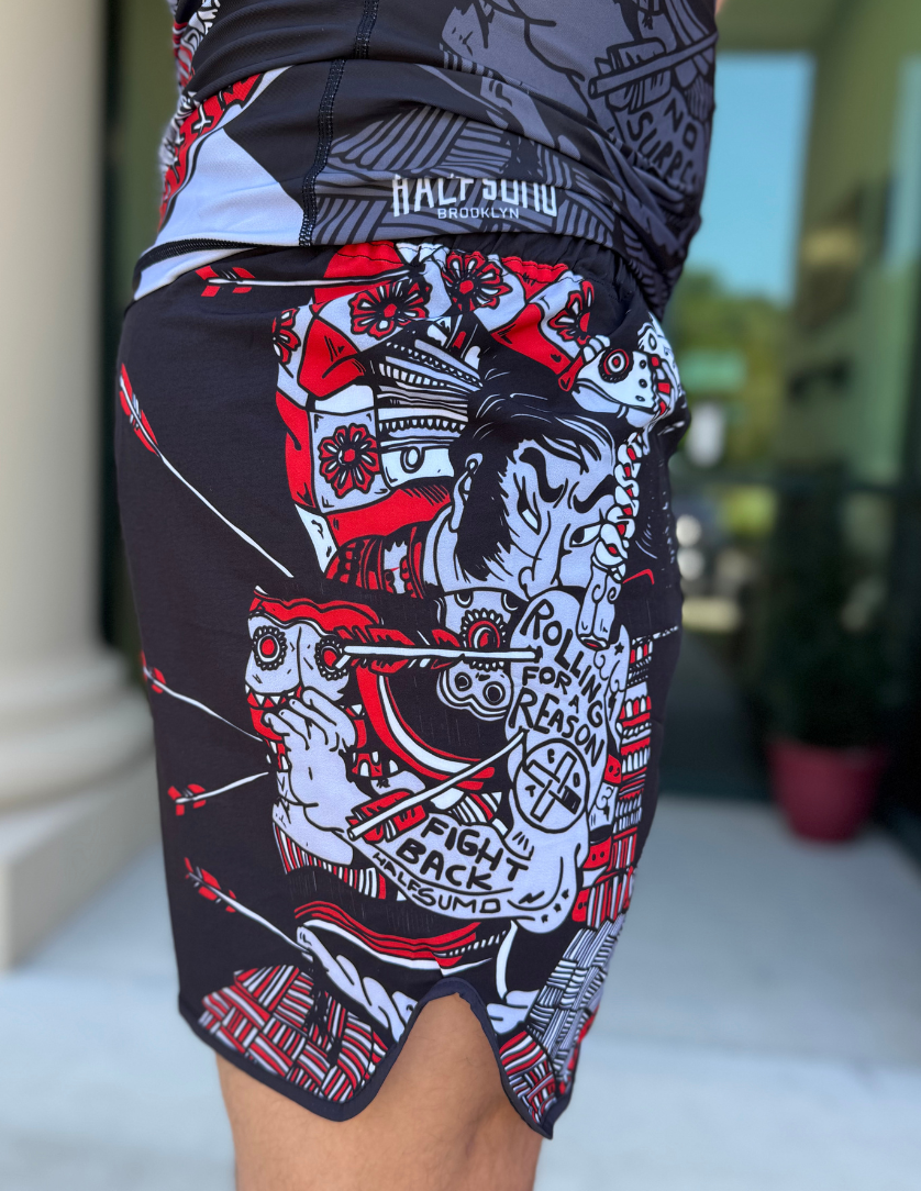 Tap Cancer Out "Fight Back" No-Gi Shorts