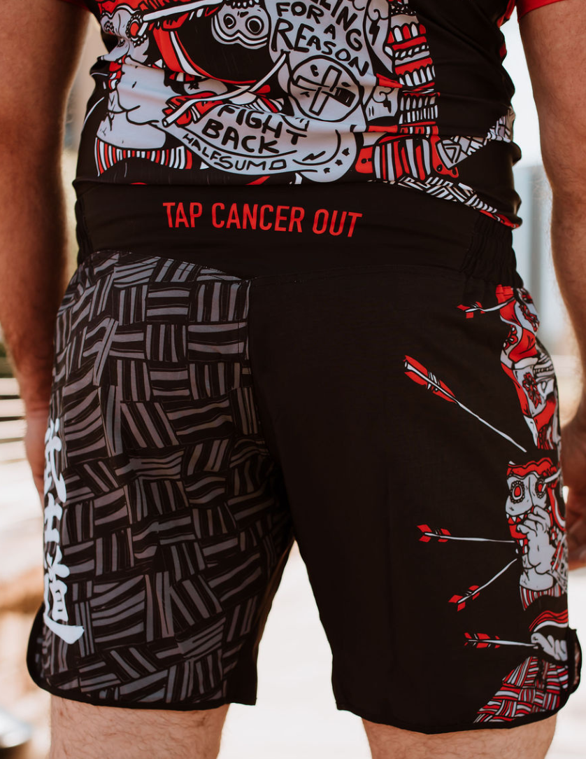 Tap Cancer Out "Fight Back" No-Gi Shorts