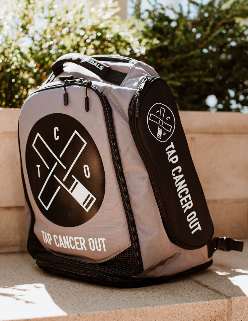 bjj gear bag Tap Cancer Out "Impact" Gi Bag w/ Expandable Duffel
