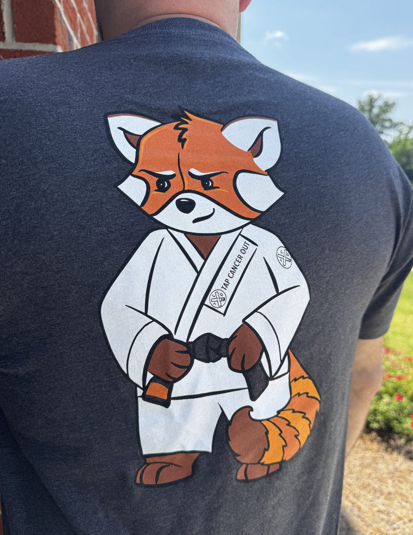 Tap Cancer Out "Roly the Red Panda" T-Shirt