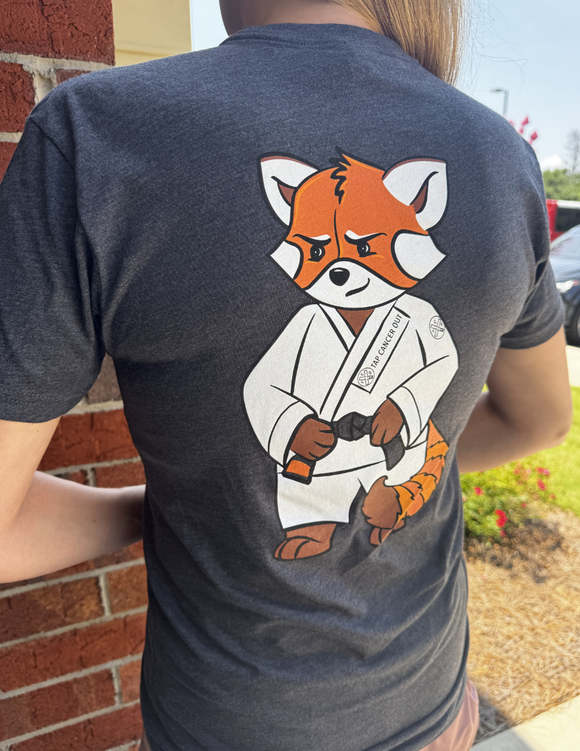 Tap Cancer Out "Roly the Red Panda" T-Shirt