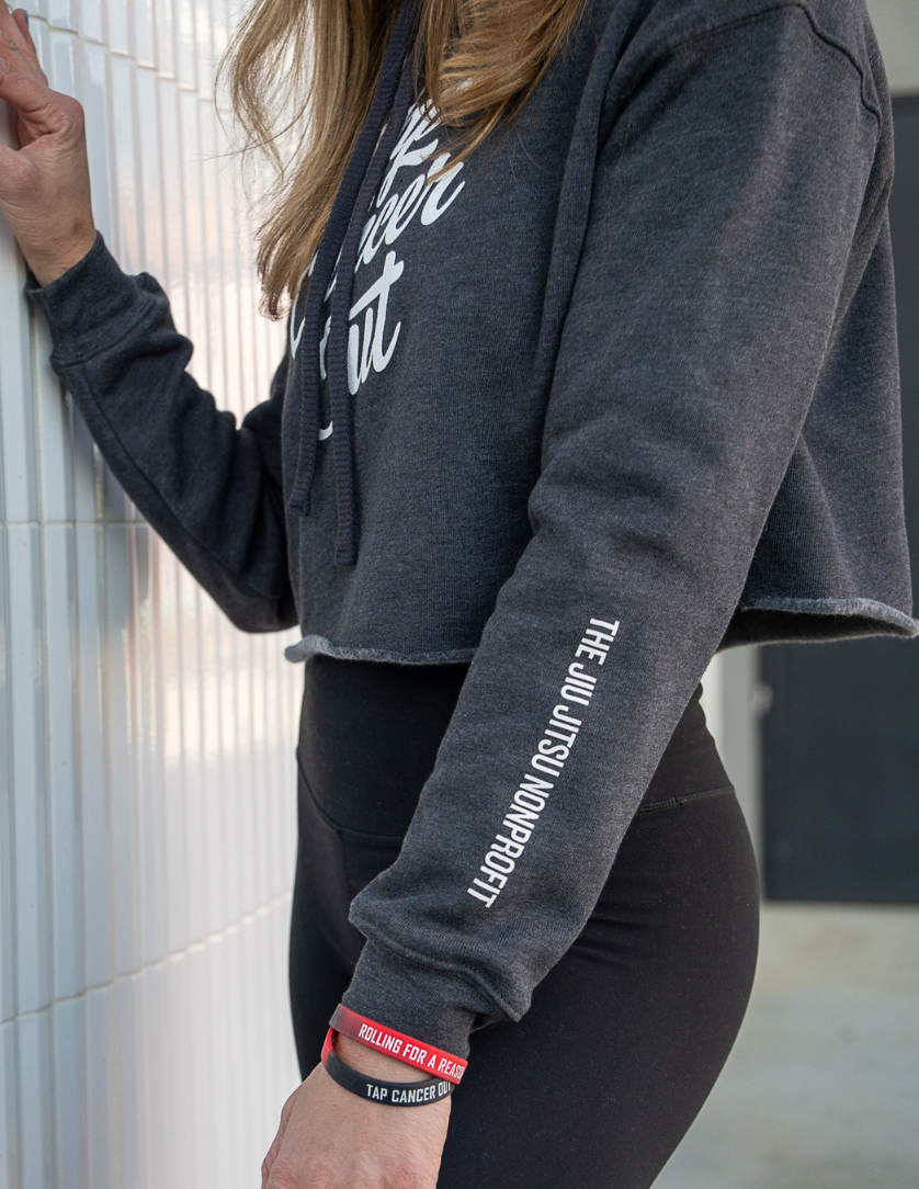 TCO Cropped Hoodie Detail