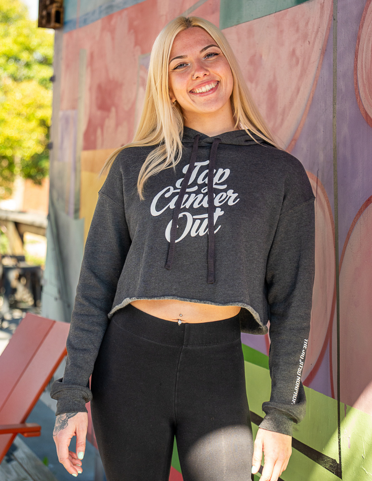 TCO Ladies Cropped Hoodie