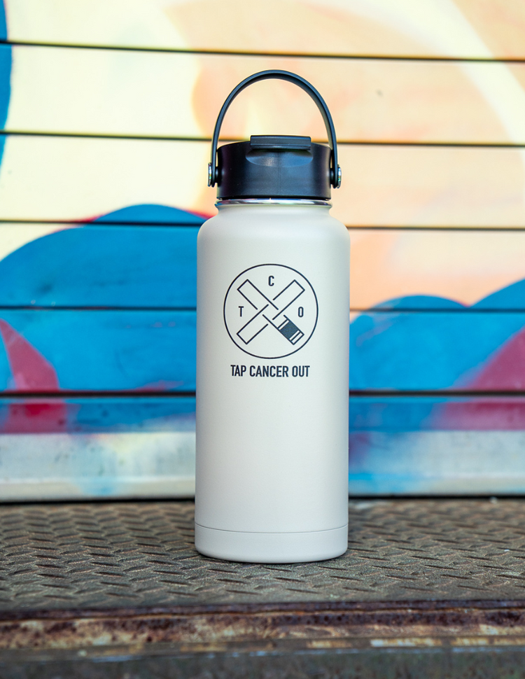 TCO RTIC Water Bottle Beach Black Top