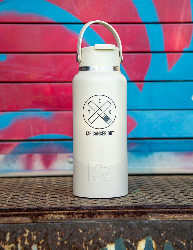 TCO RTIC Water Bottle Beach Tan Top