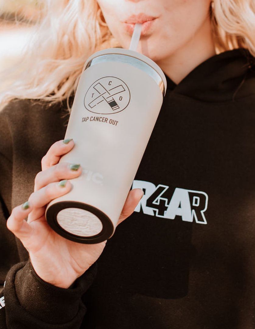 TCO RTIC 20oz Straw Water Bottle - Beach