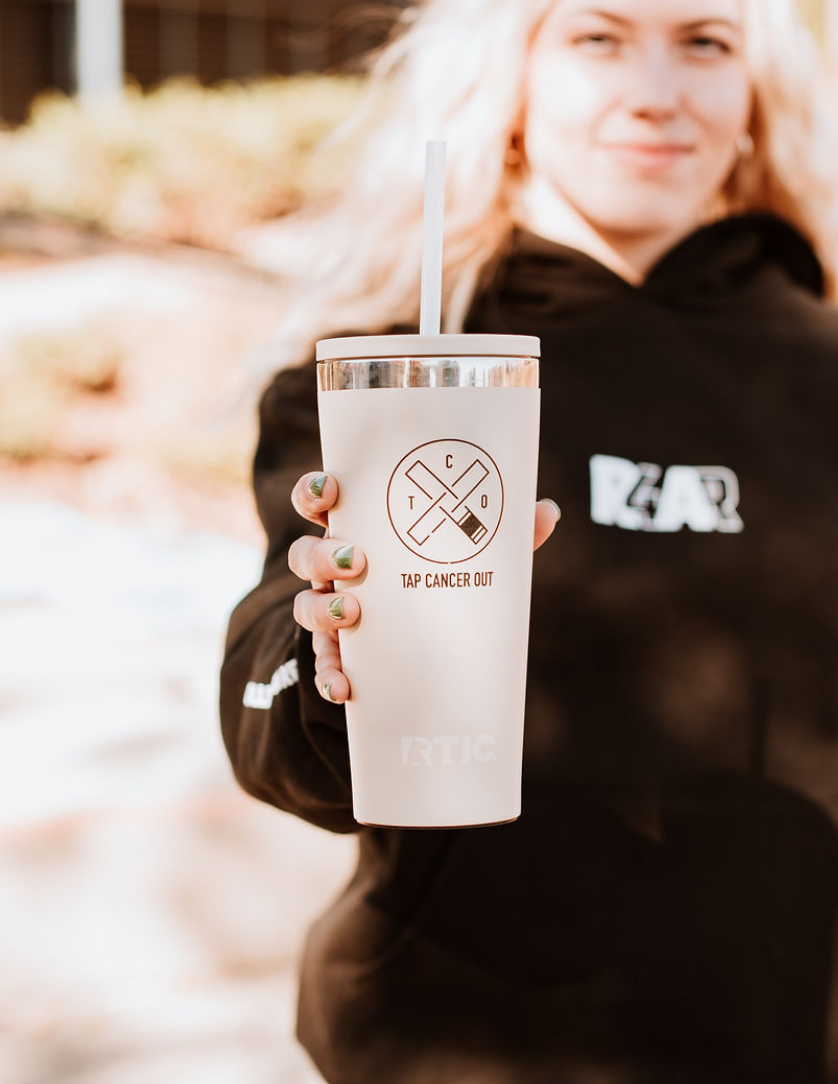 TCO RTIC 20oz Straw Water Bottle - Beach