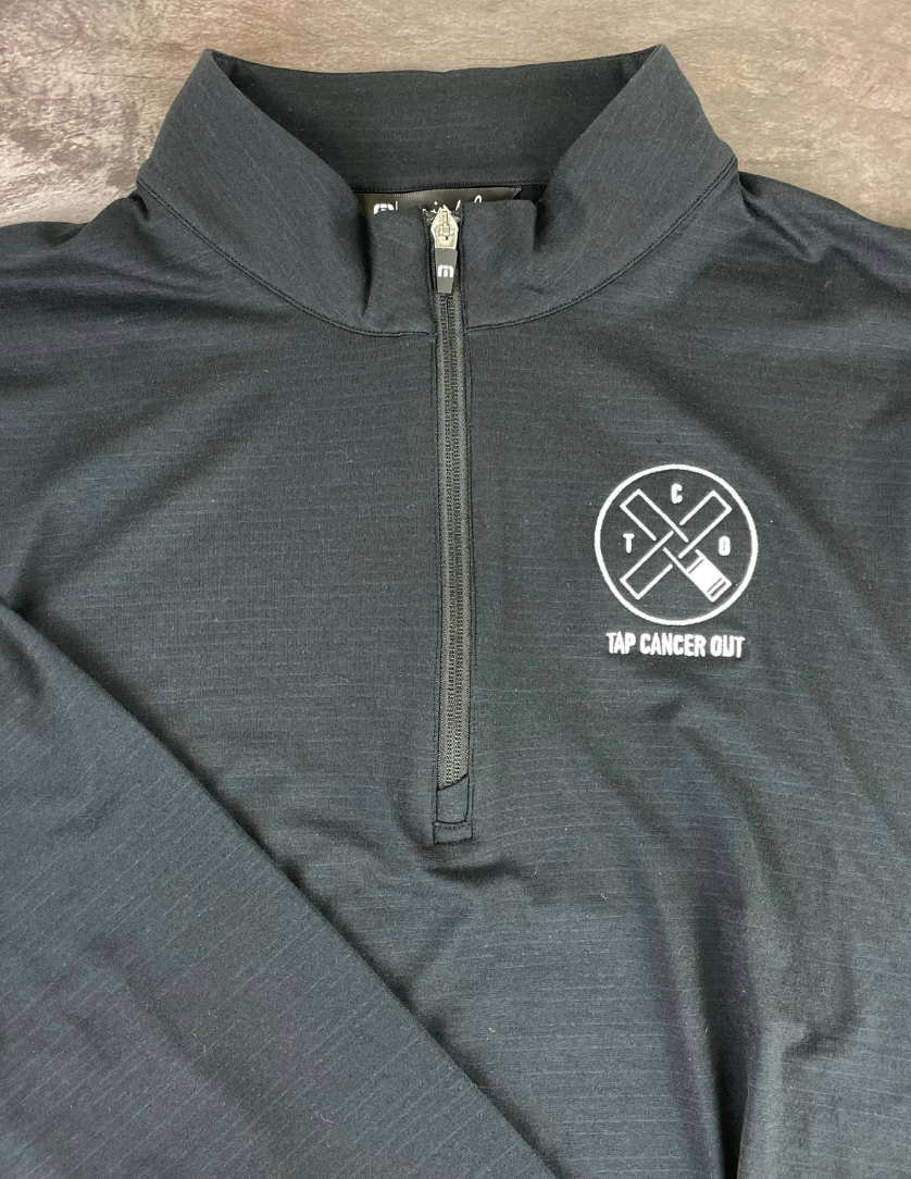 TravisMathew x Tap Cancer Out Golf 1/4 Zip