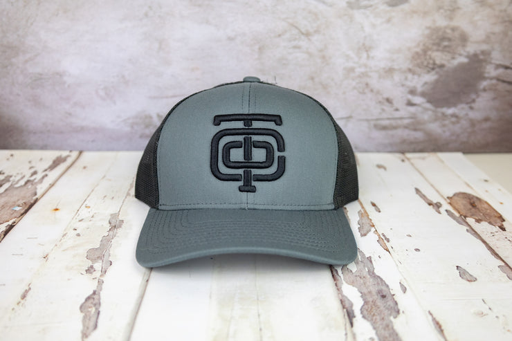 TCO 3D Trucker Hat (Grey & Black)